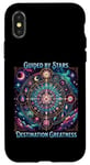 iPhone X/XS Motivational Astrology Design - Guided by Stars Case