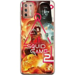 Motorola Moto G9 Plus Genomskinligt Skal Squid Game 2 - Spelet