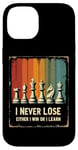 iPhone 14 Chess Club I Never Lose Either I Win Or Learn Chess Coach Case