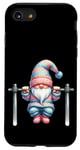 Coque pour iPhone SE (2020) / 7 / 8 Funny Working Out Gnome With Pull-Up Bar For Fitness Lover