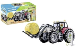 Playmobil Country 71305 Grand Tracteur électrique, Gamme Country pour Enfants à partir de 4 Ans