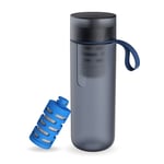 Philips Water GoZero Fitness Hydration Bottle - 1 Filter Included - Blue, AWP2712BLR/10