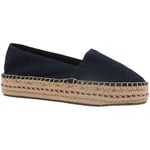 Chaussures Tommy Hilfiger  Espadrillas Donna Space Blu FW0FW07014