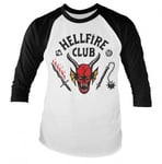 Hybris Hellfire Club Baseball Long Sleeve T-Shirt (XXL)