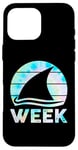 iPhone 16 Pro Max 2025 Week Retro Shark Fin Lover Sea Ocean Animal Summer Trip Case