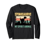 Spinosaurus My Spirit Animal Funny Dinosaur Lovers Long Sleeve T-Shirt