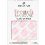 Essence Nails Artificial nails French MANICURE Click-On Nails 01 Classic French 12 Stk. (£0.22 / 1 pcs.)