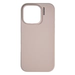 Nudient iPhone 16 Pro Base Silicone Deksel - Stone Beige