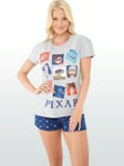 Pixar Toy Story Finding Nemo Monsters Inc Womens Pyjamas