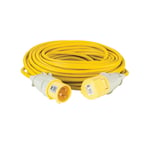 Defender Extension Lead Yellow 4mm2 32A 25m 110V