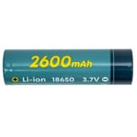 Akku 18650, 3,7V, 1C, 2600mAh