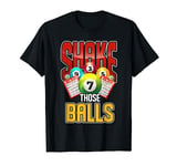 Funny Bingo Balls Lottery Winner Bingo Player Bingo T-Shirt