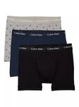 Calvin Klein Trunks, Pack of 3, Black/Multi