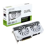 ASUS NVIDIA GeForce RTX 4070 12GB DUAL OC White Ada Lovelace Graphics