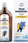 Osavi - Norwegian Cod Liver Oil For Kids, 500 mg - Lemon Flavor -  500 ml