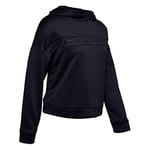 Under Armour Women Tech Terry Hoody Long-sleeve Shirt - Black/ (001), X-Small