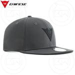 Cappello Dainese 9FIFTY NewEra Snapback Cap Visiera NewEra Anthracite Logo Noir