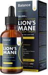 Lions  Mane  Supplement  Liquid  Drops -  High  Strength  of  24 , 000Mg  per  6