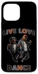 Coque pour iPhone 13 Pro Max Live Love Dance Rottweiler Style Hip Hop