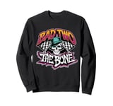 Bad To The Bone Birthday Skeleton two years old Boy toddler Sweatshirt