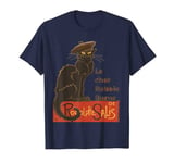 Le Chat Rabbie Burns With Tam OShanter Vecor Cut Out T-Shirt