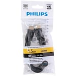 HDMI-kabel - PHILIPS - 4K - 1,5 meter - Vit - Video