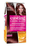 L'Oréal Paris Casting Crème Gloss Coloration Ton sur Ton pour Cheveux - Sans Ammoniaque - Acajou (550)