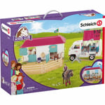 Schleich Horse Club Visite vétérinaire à l'écurie 72147 Cheval Chevaux