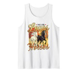 This Girl Loves Horses Girls Horseback Riding Horse Girl Tank Top