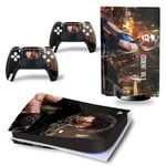 Autocollant Stickers de Protection pour Console Sony PS5 Edition Standard - - Resident Evil (TN-PS5Disk-4381)