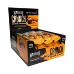 Protein Bars Warrior Crunch - 12 Pack, Smart Low Price Snack - Dark Choc Peanut