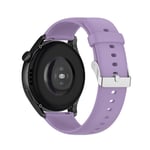 Huawei Watch GT2 46mm / GT - Premium sport silikon klockarmband 22 mm Ljuslila