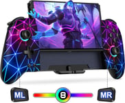 One-Piece Manette De Commutateur Portable Sans Fil Pour Nintendo Switch/Oled Avec Joystick Sans Zones Mortes, Poignée Améliorée, Programmable, Contrôleur Turbo Switch Pro