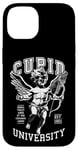 iPhone 14 Cupid University Cute Valentine's Day Funny Cherub Angel Case