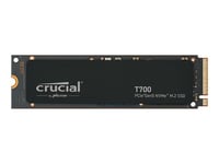 Crucial T700 - SSD - chiffré - 4 To - interne - PCI Express 5.0 (NVMe) - TCG Opal Encryption 2.01