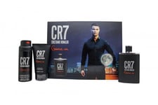 CRISTIANO RONALDO CR7 GAME ON GIFT SET 100ML EDT + 150ML S/G + 150ML BODY. NEW