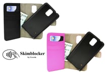 Skimblocker Magnet Fodral Samsung Galaxy S5 / S5 Neo (G900F/G903F) (Svart)