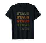 Love Heart Staub Tee Grunge Vintage Style Black Staub T-Shirt