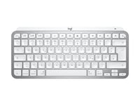 Logitech Master Series MX Keys Mini for Mac - Clavier - compact - rétroéclairé - sans fil - Bluetooth LE - QWERTZ - Allemand - gris sidéral