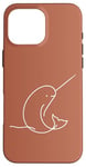 Coque pour iPhone 16 Pro Max Arctic Ocean Arctic Marine Life Licorne de la mer Narval