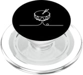 Art ligne Bodhráns pour musiciens Bodhrán PopSockets PopGrip pour MagSafe