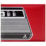 Atari 2600 Video Computer System Red Bi-Fold Coin & Card Wallet