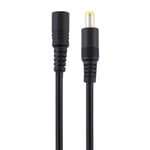 Strømstik 5.5x2.5mm (hun) til 5.5x2.5mm (han) adapter kabel - 3m