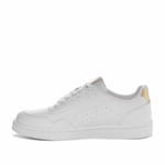 Kappa Femme Garret Wo Low Cut Court | Woman | Size 38 | White/Yellow Gold Baskets