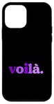 Coque pour iPhone 12 mini Purple Voila! Graphique couleur violette