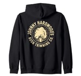 Johnny Hardwood's Bush Trimming Company, Funny Gardener Zip Hoodie