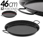 Paella Pan Valencian Paella Enamel 26 CM Easy Cleaning Long Lasting Spain