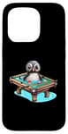 iPhone 15 Pro Billiards Penguin Hustler Pool Snooker Playing Pool Games Case