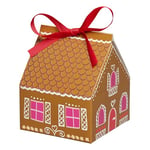 Tala Gingerbread House Gift Box, Set of 2, Includes Ribbon, Homemade Gifting, Festive Ocassion Essential