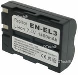 Batterie pour NIKON D50 - Garantie 1 an